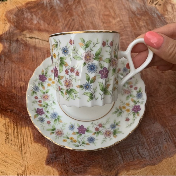 6 X Venus China N.T Noritake Vintage Fine China Tea Cup and Saucer Sets